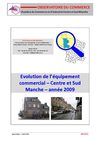 Evolution de l'équipement commercial du centre et sud Manche - 2009