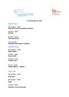 programmes festival dans la ville