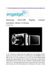 Samsung’s EX1/TL500 flagship compact articulates ‘release’ in Korean
