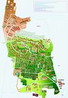 PLAN SOUVENIR OFFICIEL DU KIBBOUTZ EIN HAROD 1998