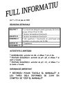 Full informatiu del 7 a l'11 de juny de 2010