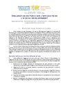 Déclaration de Paris sur l'efficacité de l'aide au développement - 2005