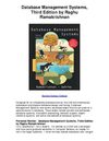Database Management Systems Third Edition by Raghu Ramakrishnan - Theoritical Review Of Database Systems