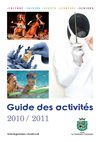 Guide des activités 2010 2011