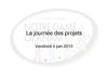 Album souvenir de la Journée des projets 2010