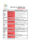 Fête de la musique 19 juin 2010