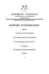 Rapport parlementaire sur le Sud-Caucase