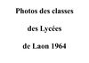 Photos des classes des Lycées de Laon de 1964