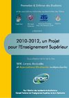 Elections CNESER 2010 - PDE - Un Projet pour l'Enseignement Supérieur - BDE, Corpos, Amicales et Associations...