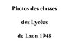 Photos des classes des Lycées de Laon de 1948