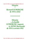 Mémoires de Bernard LEMOIGNE