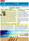 MONTHLY REPORT MAGGIO 2010