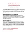 Lose Your Belly Fat
