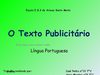 Texto publicitário 