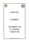 Apuntes algebra