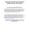 Julie and Julia My Year of Cooking Dangerously by Julie Powell - 5 Star Review