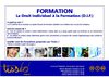 DIF, Droit Individuel à la Formation
