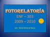 Fotorelatorìa 3 semestre