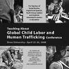 2008 - United States ICCLE's Global Child Labor Conference Brochure