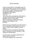 Un texte à part : à partir du pêché de gourmandise...