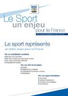 Le sport, un enjeu pour la France