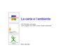 La carta e l'ambiente