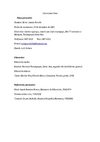 Curriculum Vitae de erika