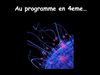 5eme Programme SVT 4eme PPT