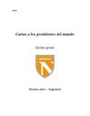 Cartas a los presidentes