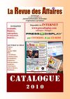 Catalogue 2010 de l'hebdomadaire La Revue des Affaires 