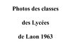 Photos des classes des Lycées de Laon de 1963