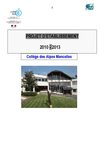 Projet d'établissement 2011-2013