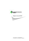 Rapport annuel 2009 de la CCW