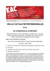 EAC | 2009-2010 | Veille d'actualité professionnelle n°9 | 13/04/10 - 27/04/10