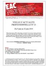 EAC | 2009-2010 | Veille d'actualité professionnelle n°13 | 09/06/10 - 22/06/10