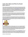 Guitar Sheet Music And What You Should Know About It