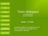 PLANTILLA TEMPLATE WEBQUEST