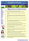 Cure Hemorrhoids - Naturally and Without Surgery