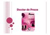 Dossier Presse Festival Bien-être