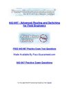 642-067 Practice Exam Test Questions