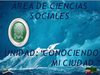 CONOCIENDO MI CIUDAD