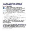 Achieve Superior Performance and Availability with Business Transaction Management