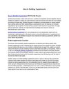 Muscle Building Supplements