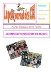 Le petit journal des CE1 de Travo_Ventiseri