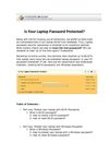 Is Your Laptop Password Protected?