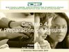 CAPITULO 4 - PREPARACION DEL RESUME