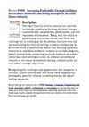 Increasing Profitability Through intelligent Interactions - Innovative marketing strategies in the retail finance...