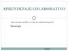 Aprendizaje Colaborativo