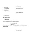 lettre changement d'adresse