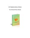 10 Relationship Killers You Should Know About